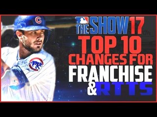 MLB the Show 17 Top 10 Franchise & RTTS Changes