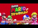 McDonalds volta a oferecer brinquedos da série Super Mario
