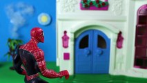 Spiderman poops in Peppa Pigs toilet Spider man is sick Funny Superhero Fun Episodes in English