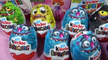 Maxi Kinder Surprise Eggs Monster Toys Frozen Play Doh Eggs Peppa Pig Easter Edition 2016