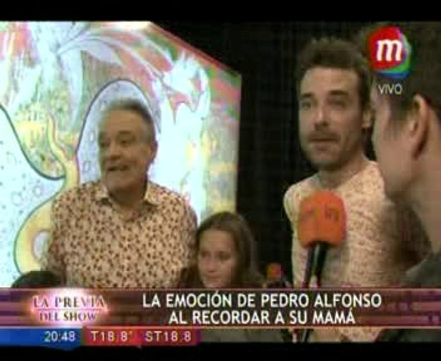 Back Pedro baile Merengue en familia en La Previa del Show  - 07 de Noviembre