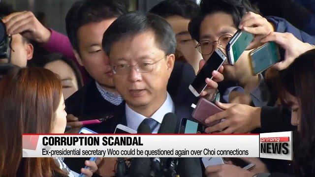 Ex-presidential secretary Woo could be questioned again over Choi connections: Prosecutors