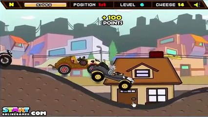 tom and jerry car racing