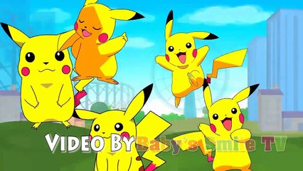 Pikachu Best Daddy Finger ✦ Finger Family ✦ Funny Animation Nursery Rhymes & Songs for Children