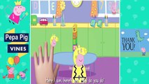 Peppa Pig Vines | Peppa Pig Suzy Sheep Thor The Smoke Finger Family Nursery Rhymes Lyrics