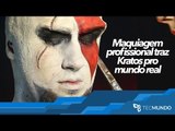Maquiagem profissional traz Kratos pro mundo real - TecMundo