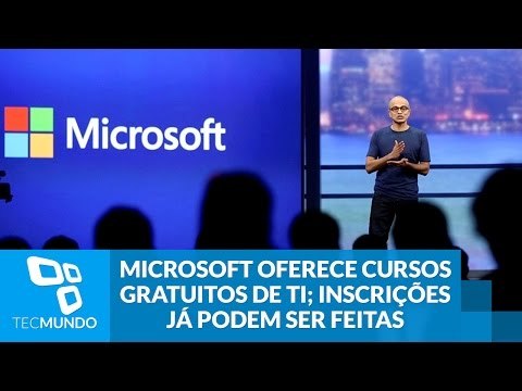 Microsoft oferece cursos gratuitos de TI; inscrições já podem ser feitas