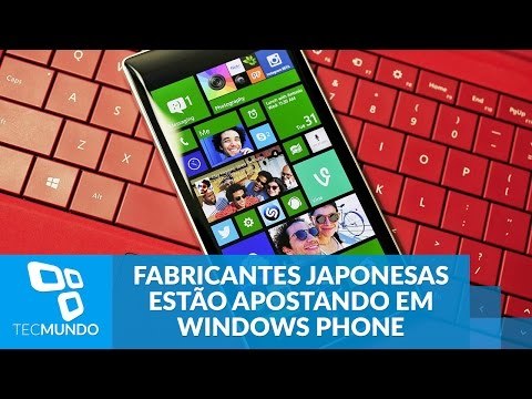 Fabricantes japonesas estão finalmente apostando em aparelhos Windows Phone