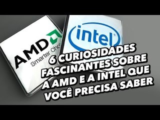 6 curiosidades fascinantes sobre a AMD e a Intel que você precisa saber - TecMundo