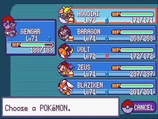 Pokemon Fire Red - Elite Four Lorelei - Battle II