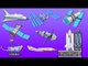 Space Vehicles | Outer Space | UFO | Astronauts | Kids Vehicles And Transport