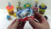 Fun Time Unrapping Surprise Eggs / Toys Peppa Pig Elsa Play Doh Disney - Spiderman