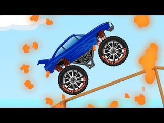 Monster Trucks For Kids | Stunts And Crashes