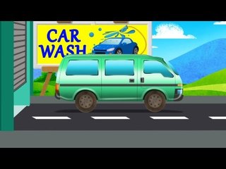 MiniVan | Car Wash for Kids | Kids Gaming Video
