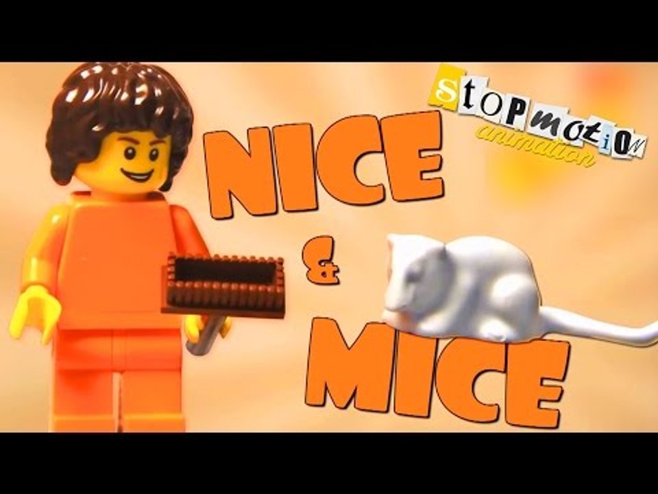 Stop Motion Animation - Lego Nice And Mice Episode 1 | Lego Stop Motion Movie  | Lego | Lego Mouse