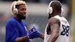 Odell Beckham Jr. & Dez Bryant Play Catch Together Before Big Game