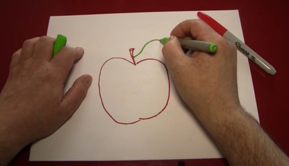 Doodling (Drawing an Apple)