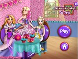 Rapunzel | Magic Tea Party | Game | アナ雪エルサとラプンツェル | パーティー｜lets play! ❤ Peppa Pig