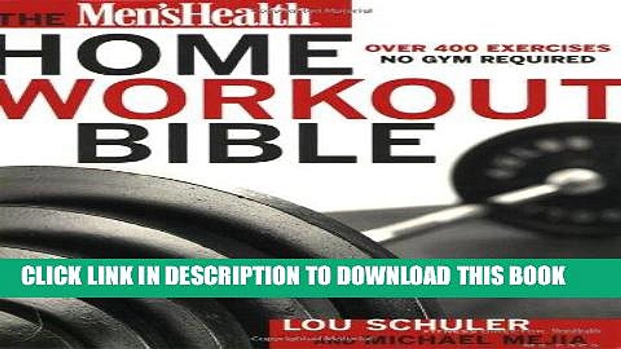 [PDF] The Men s Health Home Workout Bible Full Online