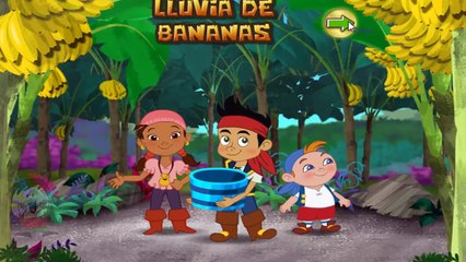 Jake y los piratas del pais de nunca jamas 2016, lluvia de bananas