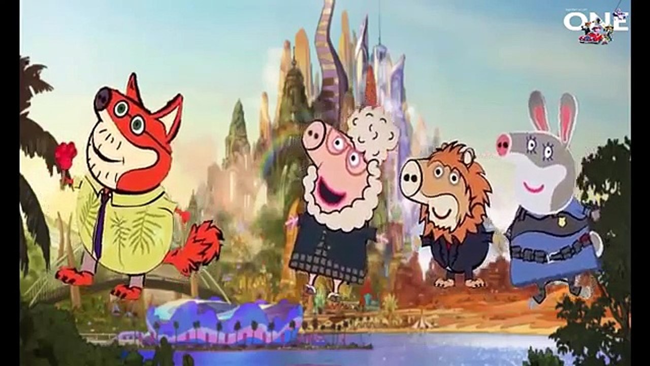 Five littel Crying Peppa Pig Jumping on the Bed Nursery Rhymes & More Lyrics||animation for children