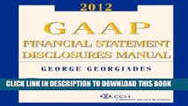 [PDF] GAAP Financial Statement Disclosures Manual, CD-ROM (2011-2012) Full Online