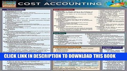 [PDF] Cost Accounting (Quick Study: Business) Full Online