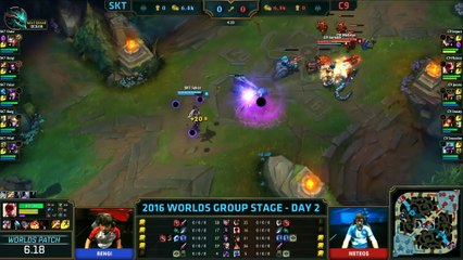 SKT vs C9, S6 Worlds 2016 Match 7 Group B Day 2, SK Telecom T1 vs Cloud 9_29