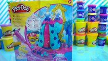 Princesas Disney español ★ Juegos Play Doh Disena Vestidos Para La Cenicienta ★ juegos de play doh