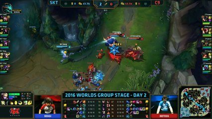 SKT vs C9, S6 Worlds 2016 Match 7 Group B Day 2, SK Telecom T1 vs Cloud 9_37