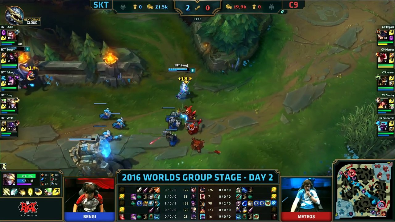 SKT vs C9, S6 Worlds 2016 Match 7 Group B Day 2, SK Telecom T1 vs Cloud 9_46