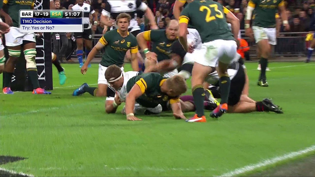 2016 End of Year Tour Week 1 Barbarians vs South Africa (Good Plays) HD
