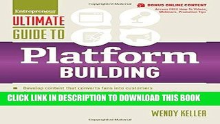 [EBOOK] DOWNLOAD Ultimate Guide to Platform Building (Ultimate Series) PDF