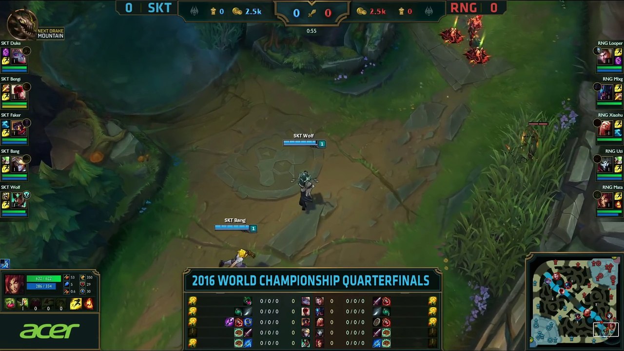 SKT vs RNG, Game 1 - Worlds 2016 Quarterfinal - SK Telecom T1 vs Royal Never Give Up_56
