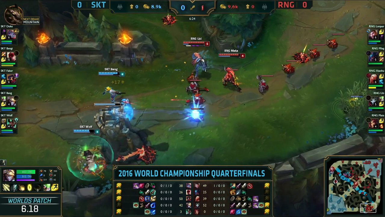 SKT vs RNG, Game 1 - Worlds 2016 Quarterfinal - SK Telecom T1 vs Royal Never Give Up_66