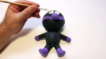 BAIKIMAN バイキンマン Anpanman stop motion animation clay play doh