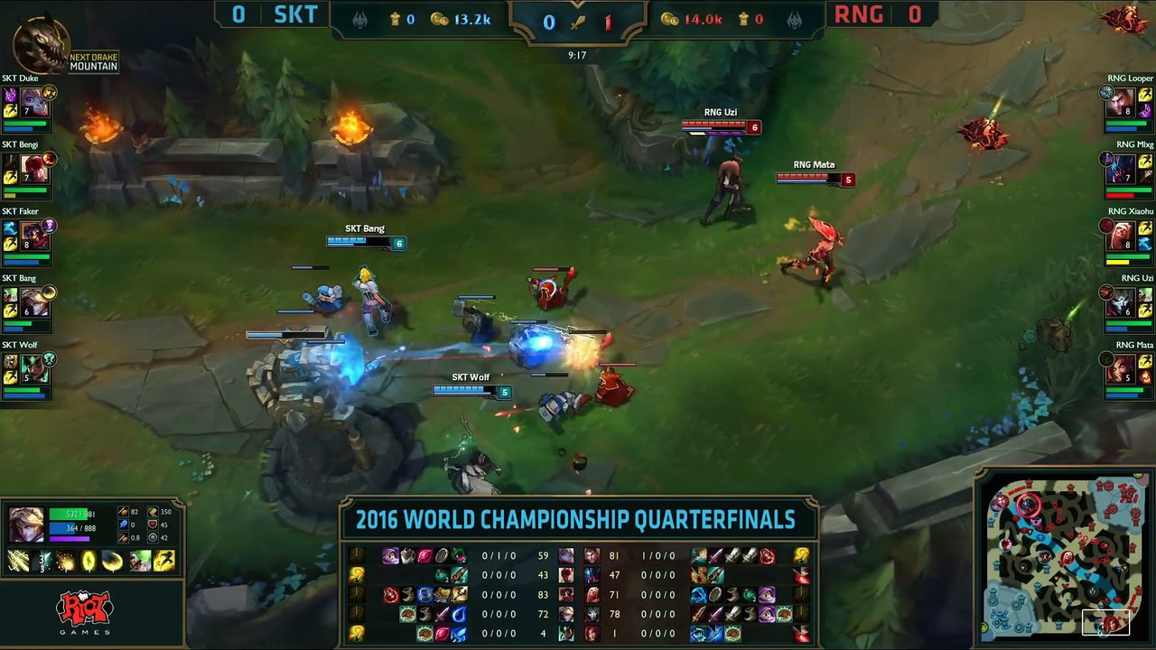 SKT vs RNG, Game 1 - Worlds 2016 Quarterfinal - SK Telecom T1 vs Royal Never Give Up_71