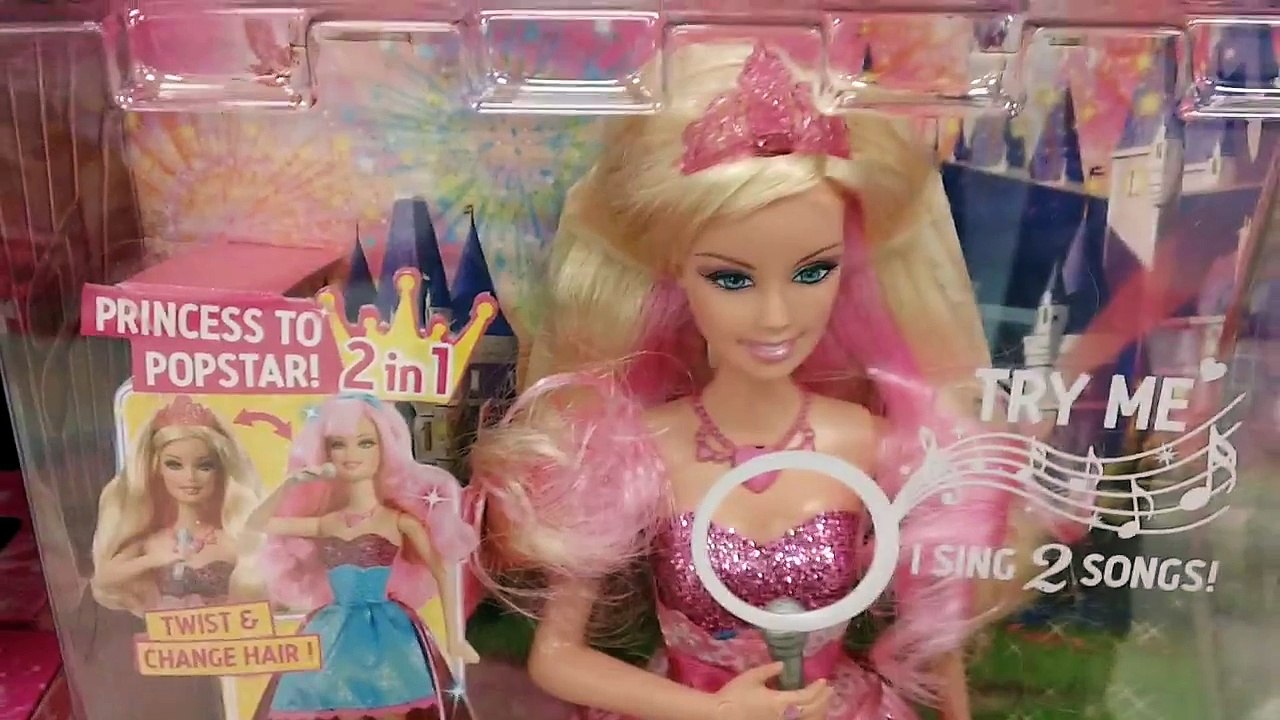 New Barbie Princess and the Pop Star Collection and 2012 Holiday Barbie