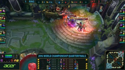 SKT vs RNG Game 4 Quarter-final, S6 Worlds 2016 Quarterfinals, SK Telecom T1 vs Royal Never Give Up_26