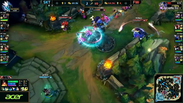 SKT vs FW (Bo1) - LOL World Championship 2016 Day 4 - SKT T1 vs FW - SKT T1 vs Flash Wolves_94