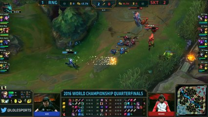 SKT vs RNG Game 4 Quarter-final, S6 Worlds 2016 Quarterfinals, SK Telecom T1 vs Royal Never Give Up_41