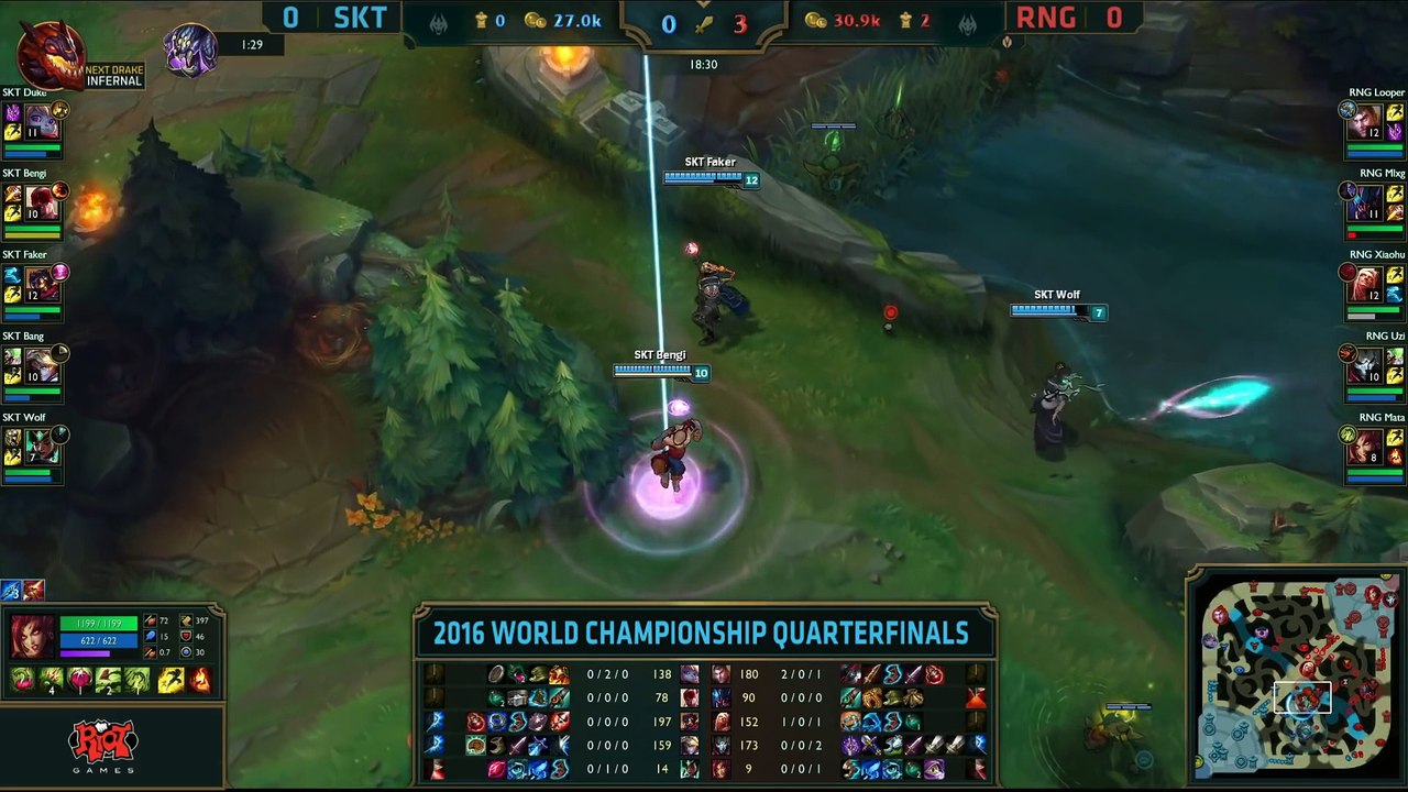 SKT vs RNG, Game 1 - Worlds 2016 Quarterfinal - SK Telecom T1 vs Royal Never Give Up_88