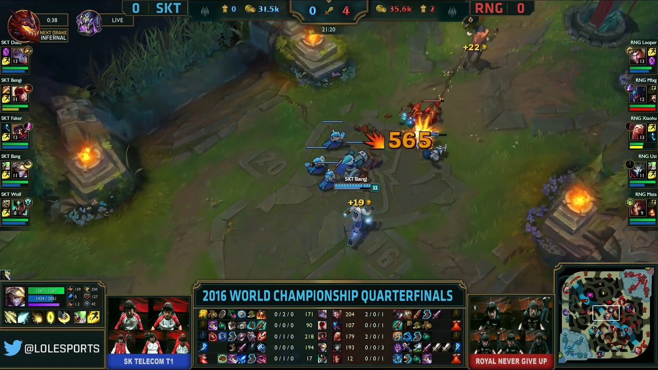 SKT vs RNG, Game 1 - Worlds 2016 Quarterfinal - SK Telecom T1 vs Royal Never Give Up_93