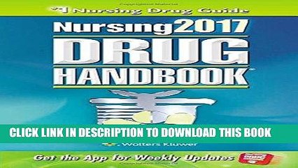 [PDF] Nursing2017 Drug Handbook (Nursing Drug Handbook) Full Collection