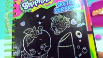Shopkins Sketch Surprise Scratch Drawing Art Book Scratching Frozen Season 1 SPK part4