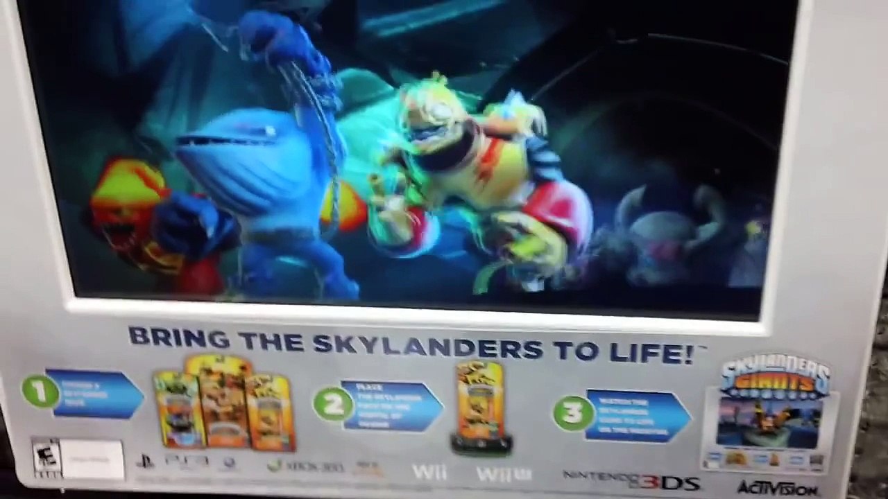 Skylanders Store Display Video Very Cool