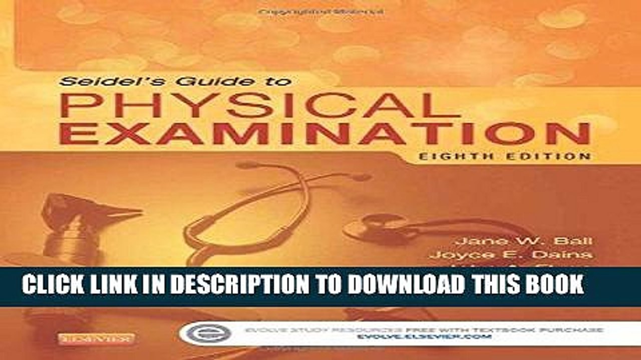 [PDF] Seidel s Guide to Physical Examination, 8e (Mosby s Guide to Physical Examination) Full