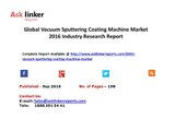 2011-2016 Global Vacuum Sputtering Coating Machine Market Productions, Supply, Sales, Demand, Industry Status and Foreca