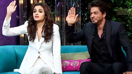 BEST MOMENTS Shah Rukh Khan - Alia Bhatt Koffee With Karan