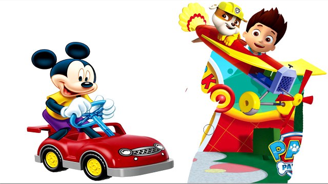 LA PATRULLA CANINA Se Disfraza de MICKEY CLUBHOUSE Cars│PAW PATROL en español capitulos completos